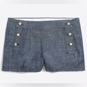 J Crew Chambray Sailor Shorts
